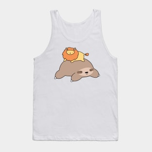 Sloth and Little Lion Tank Top